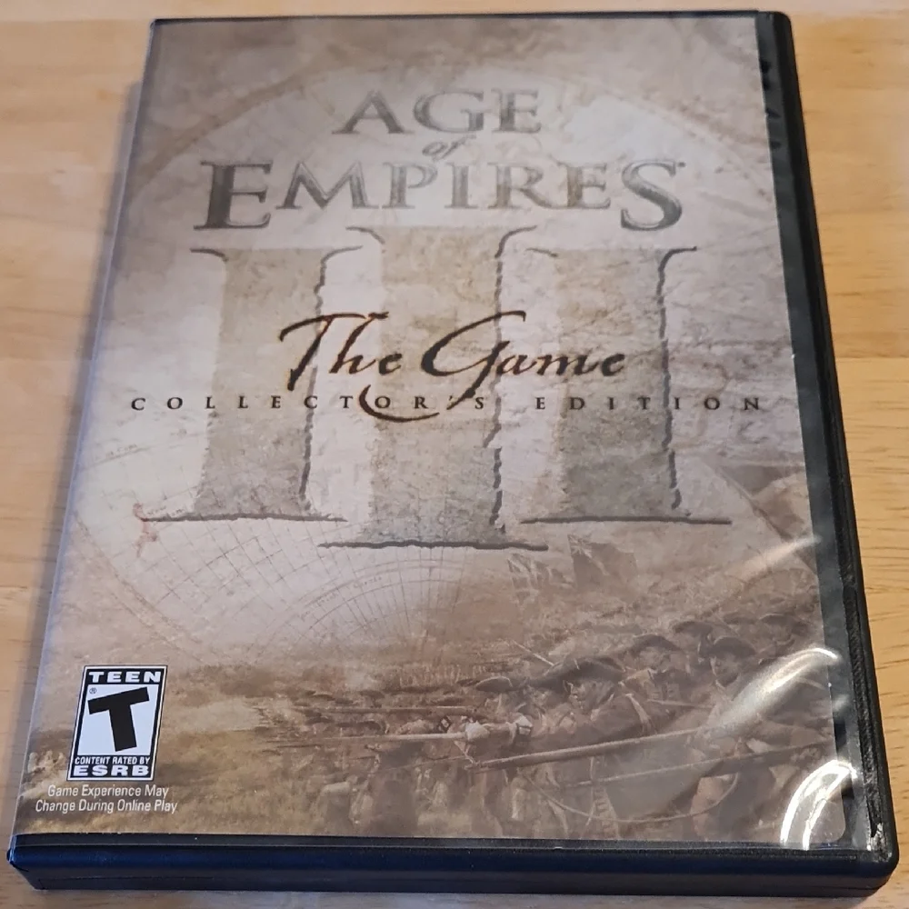 Microsoft Age of Empires III - Boxed Set, Vintage 1990s, GUC, Weighs 6Lb.